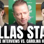 Miro Heiskanen, Oskar Back & Glen Gulutzan Recap Dallas Stars SLUMP, Struggles vs. Carolina