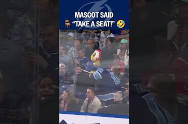 Mascot's doing THEIR part 🫡