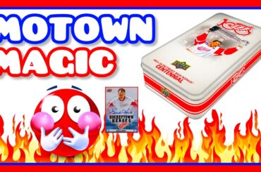 MO' MAGIC! 2025-26 Upper Deck Detroit Red Wings Centennial Hockey Hobby Tin Break 1 (2026)