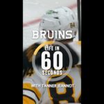 Tanner Jeannot Loves The Outdoors - Bruins Life in 60 Seconds