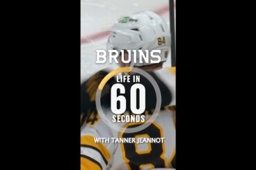 Tanner Jeannot Loves The Outdoors - Bruins Life in 60 Seconds