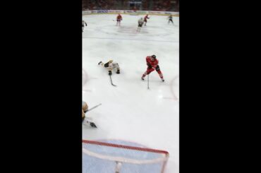 Alex Steeves Makes a DIVING Save to Prevent a Goal!