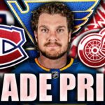 HABS & RED WINGS TRADE UPDATE: ROBERT THOMAS TRADE PRICE IS ASTRONOMICALLY HIGH…