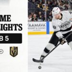 HIGHLIGHTS: LA Kings at Vegas Golden Knights | 02.05.26
