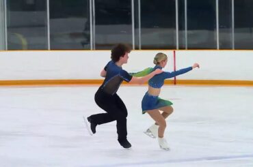 Sofia Jarmoc & Luke Witkowski | Junior Pairs Short Program | 2026 Midwestern Sectional Singles - U.S