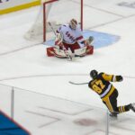 Sidney Crosby Blasts His 501st Goal With A Slapshot From The Dot