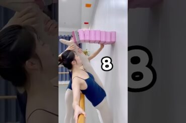 CET EXERCICE POUR LE GRAND ÉCART EST IMPRESSIONNANT ! #gym #flexibility