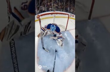 POV: Islanders Goalie Had No Chance 😳🏒