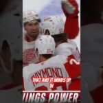 Moritz Seider goes top corner to take back the lead 🐙