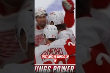 Moritz Seider goes top corner to take back the lead 🐙