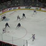Alex Belzile of the Laval Rocket scores his 20th goal of the season vs. the Cleveland Monsters 2/7