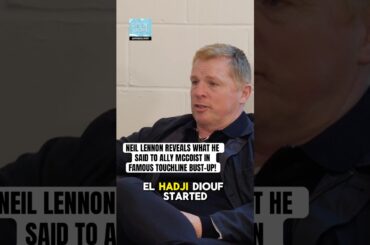 NEIL LENNON REVEALS WHAT HE SAID TO ALLY MCCOIST IN FAMOUS BUST-UP #football #celtic #rangers