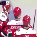 Jakob Chychrun fires home his league-leading 11th goal by a defenceman 🦅