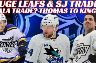 NHL Trade Rumours - Huge Leafs & SJ Trade? Kings, Blues, Sabres, Preds GM Search & Bracket Challenge