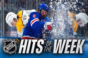 Heavy Impact: NHL Week 5 Hardest Checks & Big Collisions