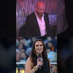 Triple H was proud of Stephanie's "Are you ready?!" #WrestleMania 🥹