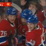 Nick Suzuki profite du bon boulot de Zachary Bolduc pour réduire l’écart à un but