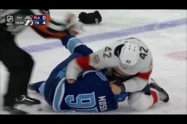 Matthew Tkachuk vs Brandon Hagel ; Gustav Forsling vs J.J. Moser