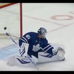 Jack Drury Goes Glove Side on Joseph Woll for the 3-0 Lead Late in the Middle Frame