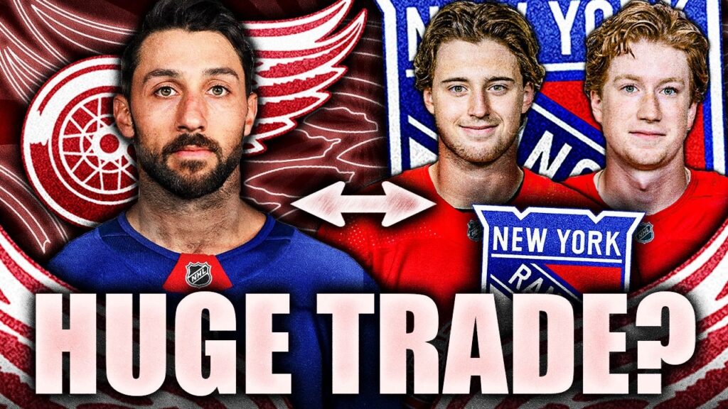 VINCENT TROCHECK TRADE RUMOURS WITH THE DETROIT RED WINGS: RANGERS TRADE PRICE REVEALED?