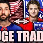 VINCENT TROCHECK TRADE RUMOURS WITH THE DETROIT RED WINGS: RANGERS TRADE PRICE REVEALED?