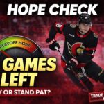 Hope Check at the Break: Five Games to Decide the Ottawa Senators’ Deadline Plan