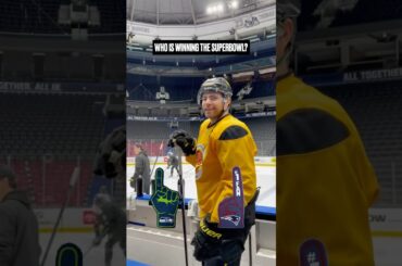 The Canucks predictions are in! 🏈What team are you picking to win the Super Bowl?