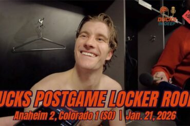 Lukáš Dostál: "The guys did a hell of a job tonight, and I'm just so proud of them" | Ducks Postgame