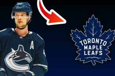 Vancouver Canucks TRADE Elias Pettersson To Toronto Maple Leafs? | NHL Trade Rumors
