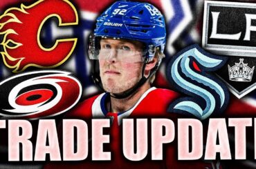 HUGE PATRIK LAINE TRADE UPDATE: HURRICANES, KINGS, KRAKEN GETTING INVOLVED? (Canadiens News)