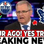 URGENT! MORE NEWS JUST RECEIVED! NHL CONFIRMS TRADE RUMORS! MAPLE LEAFS NEWS TODAY