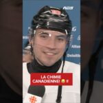 Le bon vieux Brad Marchand pratique son français! 😂#MilanoCortina2026