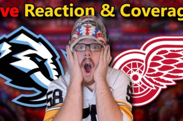LIVE: Mammoth vs Red Wings | Massive NHL Matchup