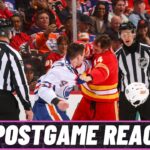 Oilers @ Flames Postgame Reaction | FN After Burner - Game 56