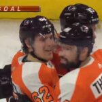 Nicolas Aube-Kubel + Sean Couturier Goal vs Hurricanes (3/5/20)