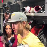 Noah Hanifin Reacts to 4–1 Win Over Kings & Gearing Up for the Olympics
