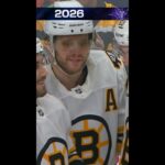 David Pastrnak Rings in 2026 With a Goal!