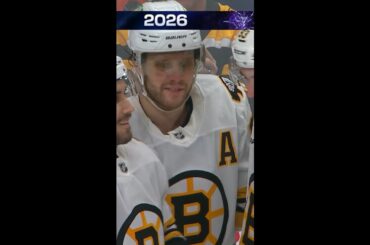 David Pastrnak Rings in 2026 With a Goal!