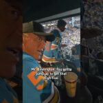 Jake Neighbours' dad wears video glasses on the Dads' Trip