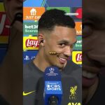 Micah had to ask Trent Alexander-Arnold about his trim ✂️