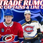 NHL Trade Rumours - Habs, Red Wings, Blues, Canes, Flames, Olympic Captains & Line Combos