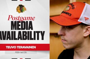 "Not happy about that game." | Teuvo Teravainen Postgame 2.4.26