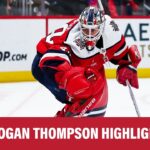 Logan Thompson 2025-26 first half Capitals highlights