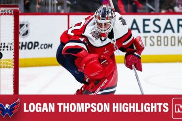 Logan Thompson 2025-26 first half Capitals highlights