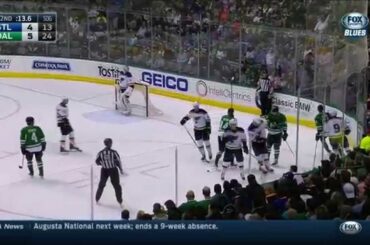 Jaden Schwartz wicked wrister goal 5-4 St. Louis Blues vs Dallas Stars April 3 2015 NHL
