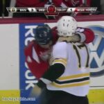 Milan Lucic vs John Erskine Oct 19, 2010