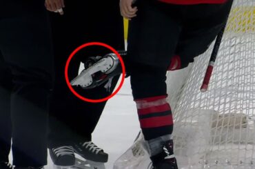 Puck gets stuck WHERE?!?!