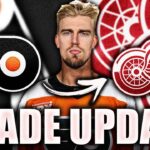 RASMUS RISTOLAINEN TRADE TO DETROIT? RED WINGS SCOUTS WATCHING THE FLYERS