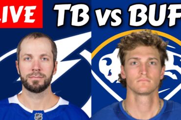 Buffalo Sabres vs. Tampa Bay Lightning | NHL Livestream (Live Reaction & Play-by-Play)