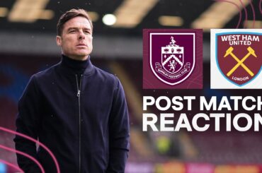 Scott Parker On Defeat To West Ham United | REACTION | Burnley 0-2 West Ham United